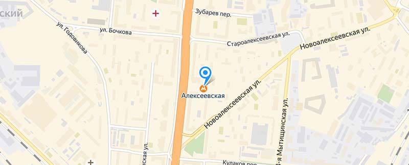 Метро Алексеевская.