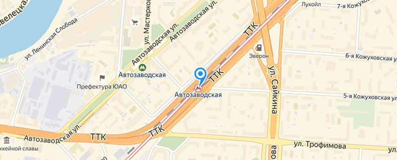 Метро Автозаводская.