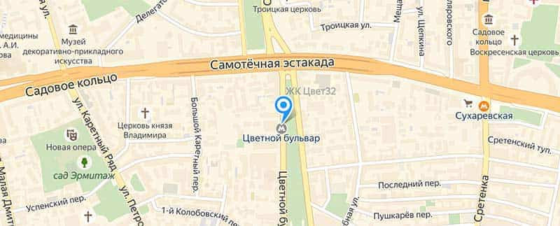 Метро Цветный бульвар.