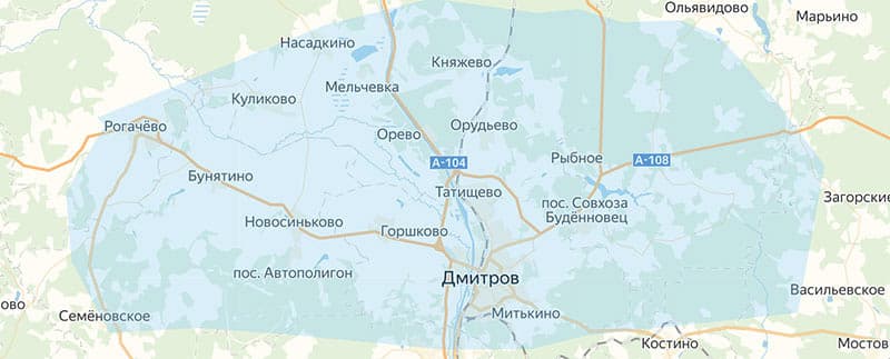 Карта осадков княжево