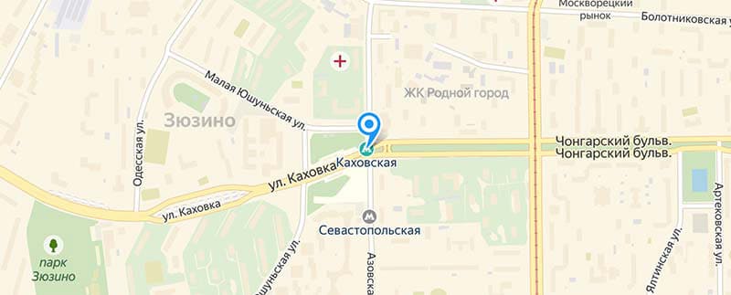 Метро Каховская.