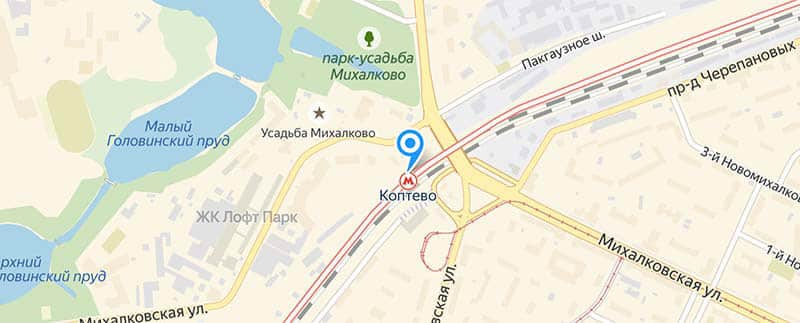 Станция МЦК Коптево.