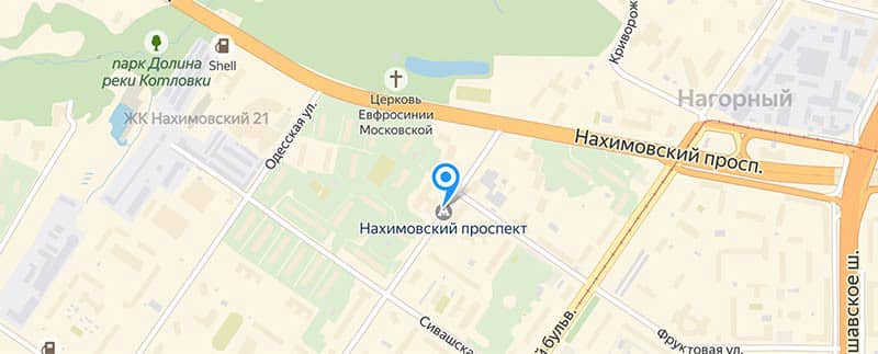 Метро Нахимовский проспект.