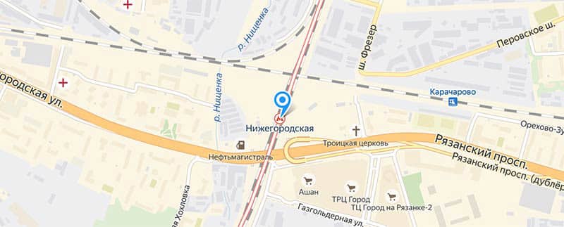 Станция Нижегородская.