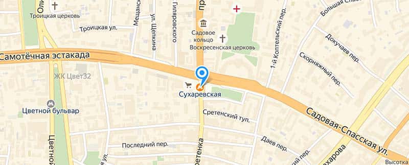 Метро Сухаревская.