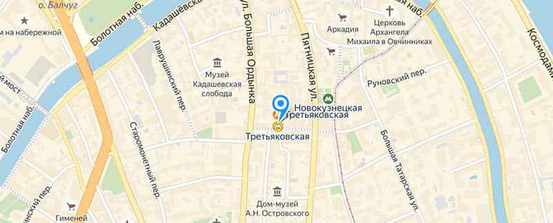 Метро Третьяковская.