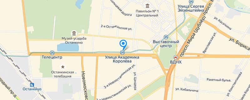 Метро Улица Академика Королева