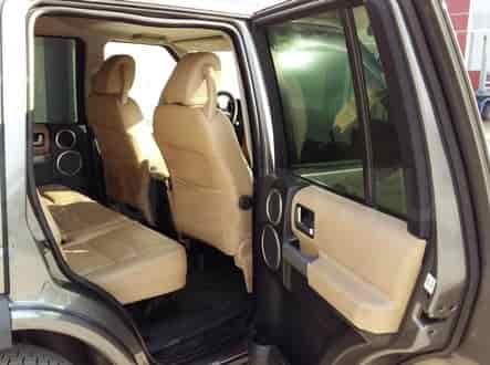 Открыть заднюю дверь Land Rover Discovery