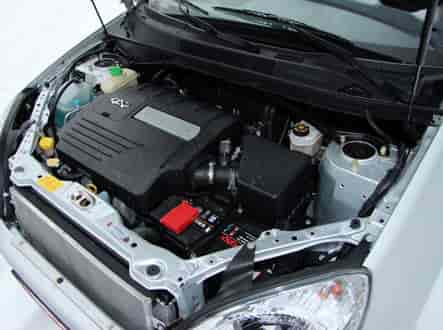 Открыть капот Chery Tiggo