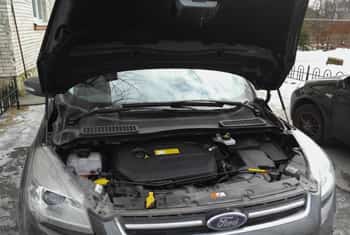 Открыть капот FORD