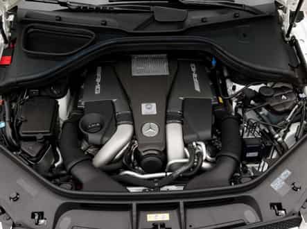 Открыть капот Mercedes GL