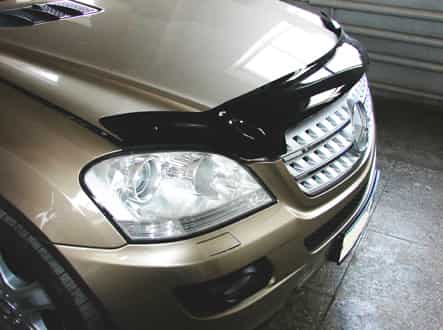 Открыть капот Mercedes ML